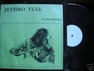 Jethro Tull LP not TMOQ A Live Record rare Euro
