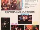 Deep Purple And Split Groups Rainbow Vinyl Live LP RAR