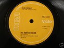 ELVIS PRESLEY - Its now or never UK 45 MINT RARE 1207