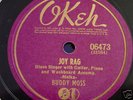 BUDDY MOSS -Joy Rag/Unfinished business-OKeh 06473