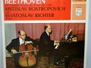 ROSTROPOVICH & RICHTER BEETHOVEN ORIG PHILIPS 2LP ITALY