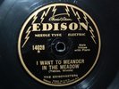 RARE 78 THE EDISONGSTERS PEACE OF MIND EDISON 14028