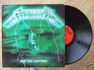 MétallicA    Ride The LighTning : raRe Bernet green LP