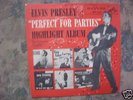 ELVIS PRESLEY PERFECT FOR PARTIES RARE RCA EP MINT
