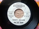 THE LAST WORD - SLEEPY HOLLOW PROMO 45 RARE GARAGE