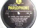 THE BEATLES Sgt. Pepper EX 67 Mono 1st Press Parlophone