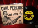 Rockabilly 45 Carl Perkins Columbia Pink Pedal Pushers