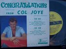 Col Joye-Congratulations EP-Bandstand 60's Oz
