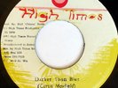 rare Jamaica Reggae 45 DEVON RUSSELL darker than blue