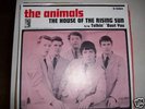 ANIMALS HOUSE OF RISING SUN PICTURE SLEEVE ONLY