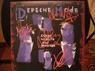 Depeche Mode Signed Autographed SOFAD