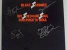 BLACK SABBATH SIGNED BY BAND – OZZY OSBOURNE –