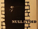 Null & Void Still EP UK Anarcho Punk Belgium Only 7in