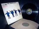 1st Press HELP The Beatles LP KT TAX Plays Brilliantly