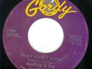 Martha & Vandellas - Gordy 7031 - In My Lonely R LISTEN