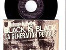 JOHNNY HALLYDAY BLACK IS BLACK EP 437 260 BE PHILIPS'66