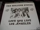 ROLLING STONES RARE 3 LP LOVE YOU LIVE LOS ANGELES