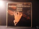 BACH SOLO VIOLIN NOVOTNY SUPRAPHON 3LP STEREO 1973 ORIG