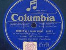 LIONEL TERTIS, VIOLA PLAYS DOHNANYI 2 X COLUMBIA 78 RPM