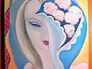 ERIC CLAPTON DEREK &DOMINOES LAYLA WHITE LABEL PROMO LP