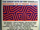 RAY CHARLES GREAT HITS IN STEREO MINT ORIG ATLANTIC LP