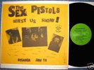 SEX PISTOLS - FIRST US SHOW 78 - LP - MISSPRESSED LABEL