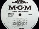 VELVET UNDERGROUND SELF-TITLED '69 LP WHITE LABEL PROMO