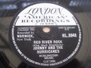 JOHNNY AND THE HURRICANES RED RIVER ROCK 78 RPM RECORD