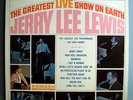 JERRY LEE LEWIS GREATEST LIVE SHOW NM ORIG'64 SMASH LP