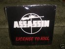 SEALED LP Assassin License To Kill  PRIVATE PRESS METAL