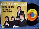 The Beatles...Ticket To Ride...Picture Sleeve 45 1964