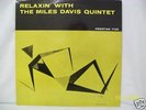 RELAXIN' WITH MILES DAVIS QUINTET * PRESTIGE # 7129