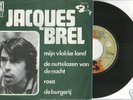 JACQUES BREL EP 4 titres en NEERLANDAIS De Burgerij+3