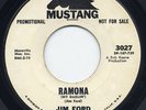 LISTEN- Rare Rock / Psych 45- Jim Ford - Ramona - Promo
