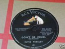 ELVIS PRESLEY DON'T BE CRUEL/HOUND DO 78 RPM RCA VICTOR