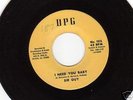 SIR GUY # I NEED YOU BABY / GEORGIA WALK on DPG # 102