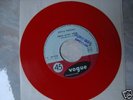 JOHNNY HALLYDAY 45 T JUKE BOX ROUGE