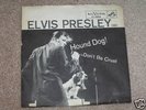 ELVIS PRESLEY  RECORD HOUND DOG SIGNED ***