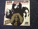 Led Zeppelin - Immigrant Song, rare Italian only Sleeve