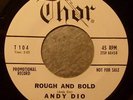RARE ROCKABILLY - ANDY DIO - ROUGH AND BOLD - THOR