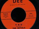 The Initials Great Doowop 45 You/Bells Of Joy ORIG HEAR