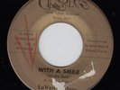 LAVON BRIDGES - With A Smile 45 RPM GLORECO 1003 -1960s