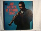 JOHN COLTRANE-MY FAVORITE THINGS-ORANGE/PINK LABEL-MONO