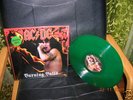 AC/DC - BURNING BALLS LIVE LP VERY RARE GREEN WAX 