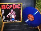 AC/DC - ON STAGE AT MARQUEE LIVE LP RARE BLUE WAX 