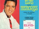 Elvis Presley - Memories, 47-9731, 1969, MINT SUPER