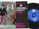 CannonBall Adderley DIZZY'S BUSINESS Riverside 3224EP