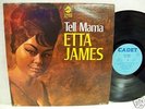 ETTA JAMES TELL MAMA RARE BLUE LBL 67 MONO CADET 802 LP