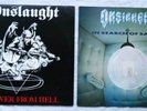 2x Onslaught LPs Power From Hell / In Search... Slayer