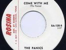 Rare Texas Garage 45 - The Panics - Come With Me - M-